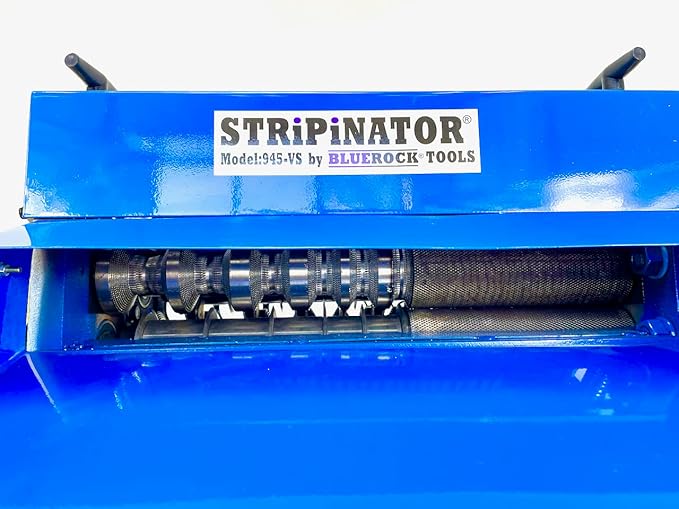 Variable Speed Wire Stripping Machine Copper Stripper Model 945-VS by BLUEROCK Tools