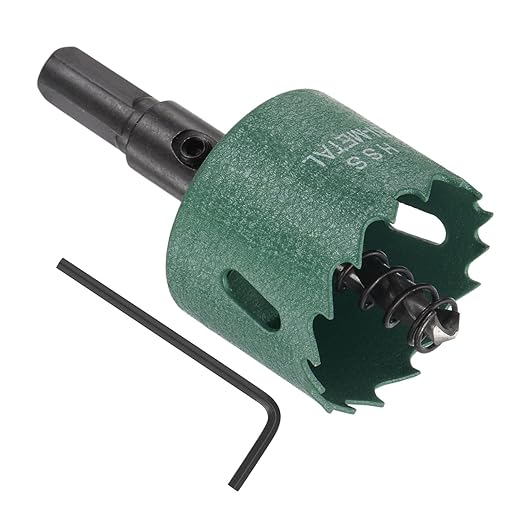 Bi-Metal Hole Saw, 40mm 1-9/16 Inch Dia Hole Saw, High Speed Steel Cutter - (Applications: for Wood Brass Zinc), 1-Pieces