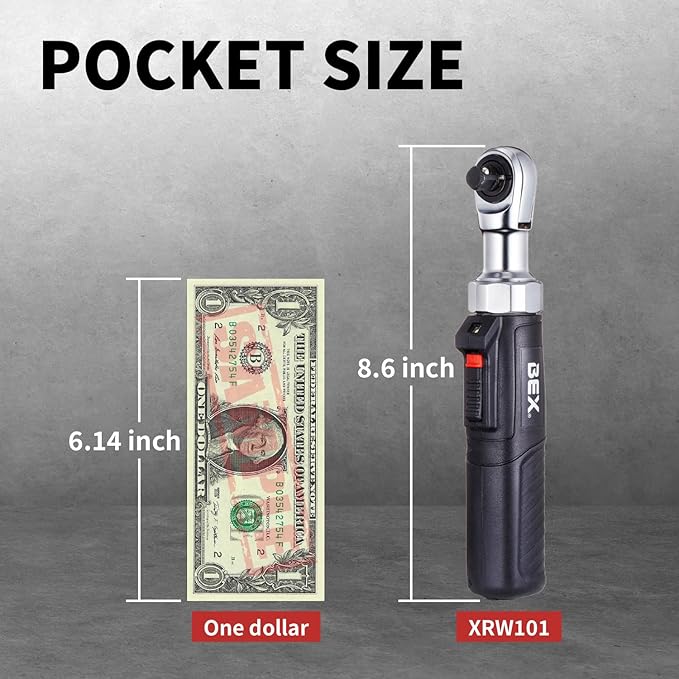 BEX 3/8 45pcs set USB mini electric ratchet electric ratchet wrench portable ratchet wrench Rechargeable light torque
