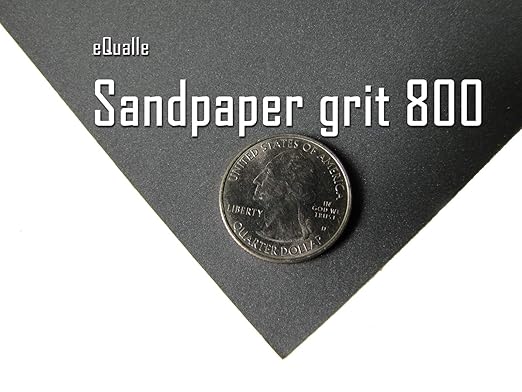 800 Grit Sandpaper Sheets, 100-Pack, 9x11 in ??Bulk Ultra-Fine Sandpaper for Large-Scale Woodworking, Drywall Sanding, Paint Prep, and Auto Detailing | Lijas 800 para Acabado y Detallado Automotriz
