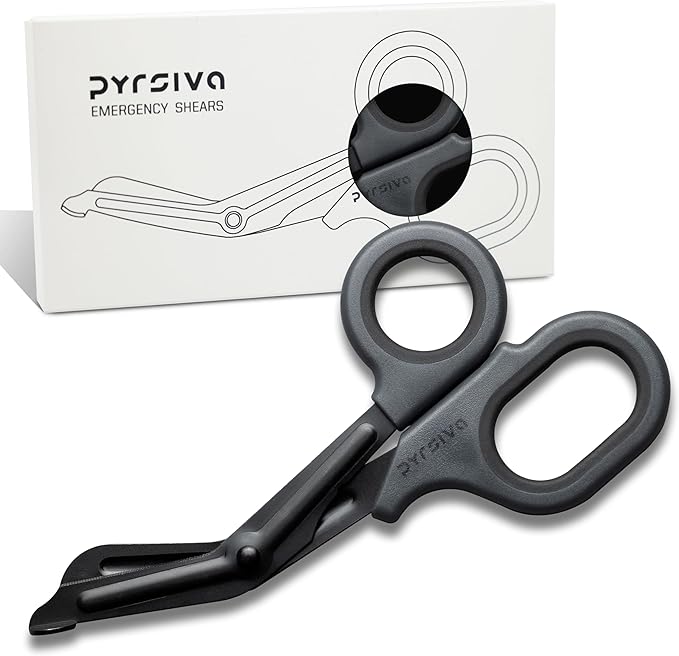 Trauma Shears ??7.5" Fluoride-Coated Stainless Steel Bandage Scissors for Nurses, EMTs & Doctors | Professional Medical Shears for First Responders & Wound Care