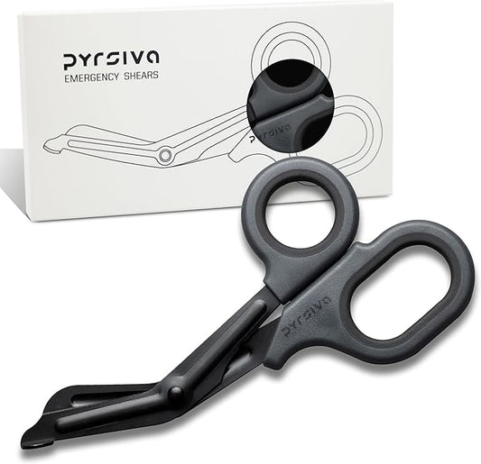 Trauma Shears ??7.5" Fluoride-Coated Stainless Steel Bandage Scissors for Nurses, EMTs & Doctors | Professional Medical Shears for First Responders & Wound Care