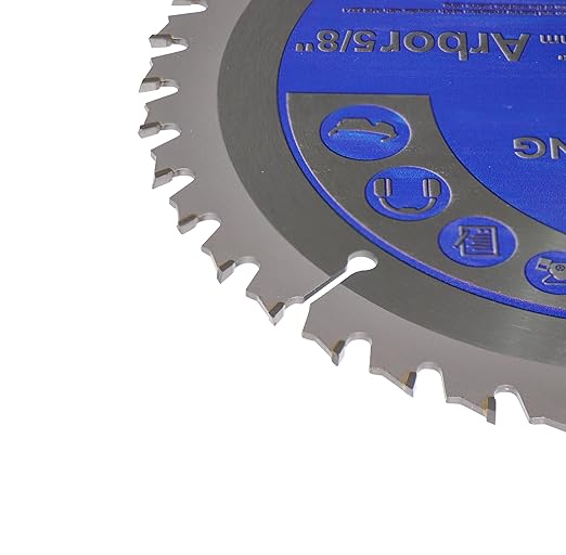 Steel Force WC7224 7-1/4 Inch 40T with 5/8 Inch Arbor TCT Circular Saw Blade for Wood Cutting (40T)