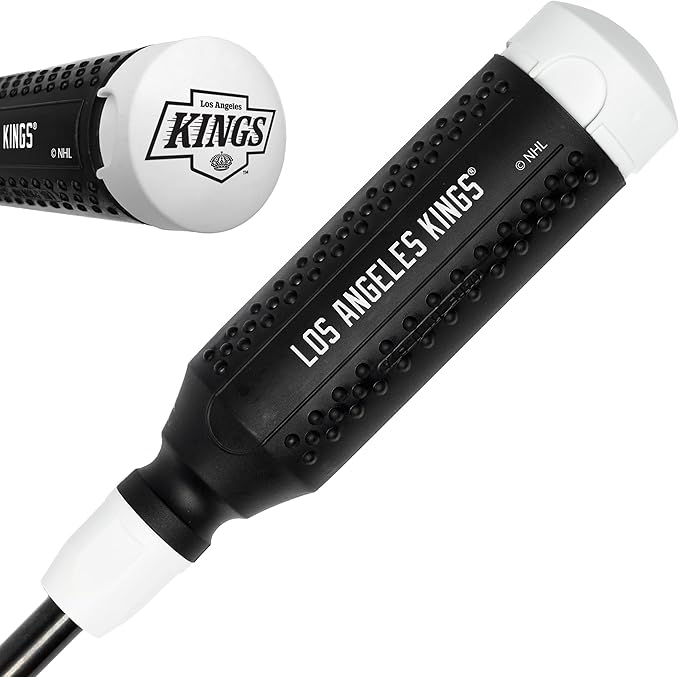 MEGAPRO짰 NHL짰 Team Edition Multi-bit Screwdriver | Officially Licensed NHL짰 Gear | Durable, Ergonomic, Pro-Grade Screwdriver (Los Angeles Kings짰)