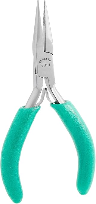 Excelta Needle Nose Plier, Stainless Steel