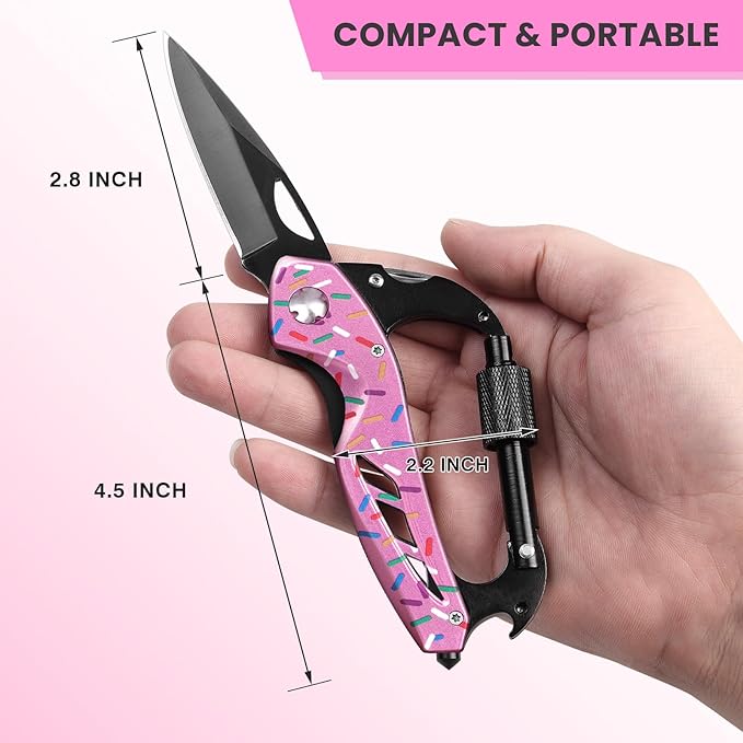 Multitool knife, Gifts for Women Wife (Donut)