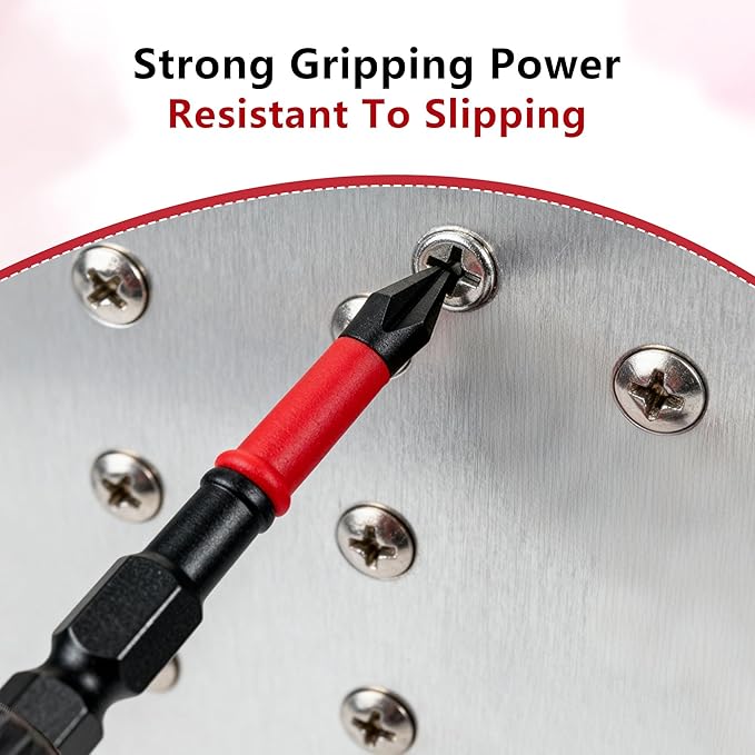 FPH2 Impact Screwdriver Bit Set ??65mm & 110mm Slotted & Cross Head, 1/4 Inch Hex Shank, Magnetic Tips, CNC Precision, Durable Electrician & DIY Drill Bits (10pcs)