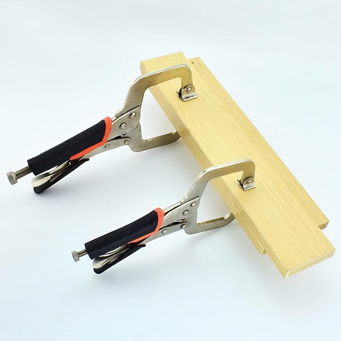 6-Inch C-Clamp Locking Pliers,Heavy Duty Vise Grip Welding Clamp With Swivel Pads for Woodworking,Home,Metalworking,Auto Repair(4 Pack)