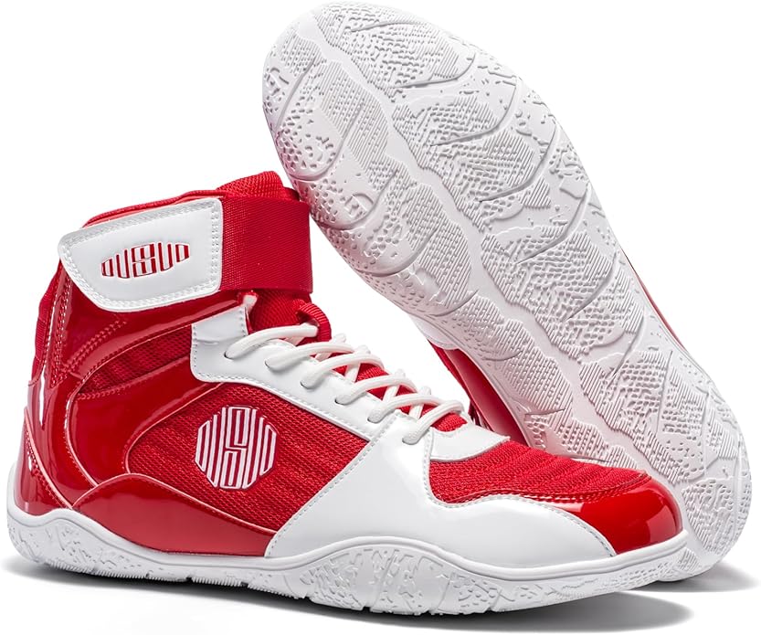 Men's Wrestling Shoes Boxing Shoes Weightlifting Sneaker Boots High Top Sneakers for Fighters