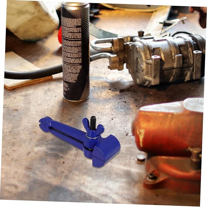 Spheroidal Graphite Steel Hand Vice Durable Fixed Pliers for Woodworking Metalworking Lightweight Handheld Clamp Design Easy Operation