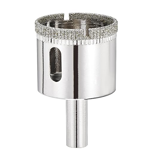 PATIKIL 1-1/2" (38mm) Diamond Hole Saw, Glass Diamond Hole Cutters Hollow Core Drill Bits for Fiberglass, Tile, Porcelain, Ceramic
