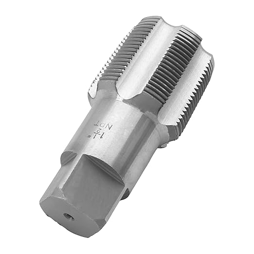 HFS(R)1-1/2" NPT Pipe Tap竊똂arbon Steel Pipe Threading Tools with Storage Case for Industrial/Plumbing/Auto Repair DIY Thread cutting tools
