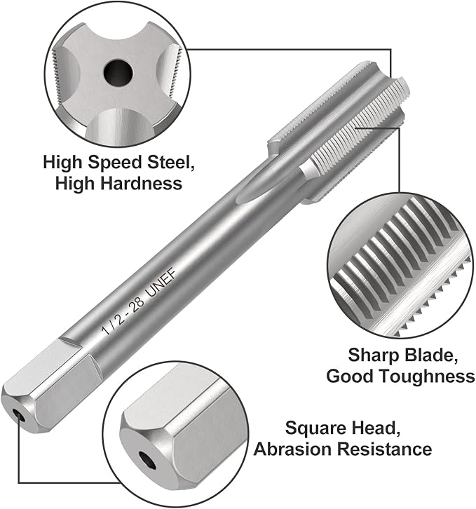 S-Union New 1/2"-28 Tap and Die Set(1/2" x 28) 22LR 223 5.56 9mm