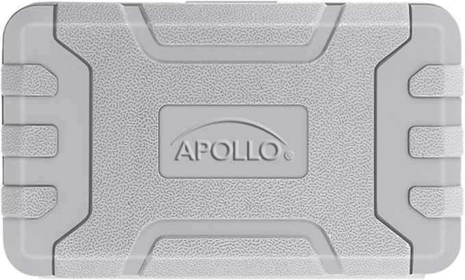 Apollo Tools 54-Piece Screwdriver & Nut Driver Bit Set ??Ratcheting Handle, Flexible Extension, Metric Nut Drivers, Specialty Bits for Household, Automotive, & Appliance Repairs, Blue/Gray DT9025