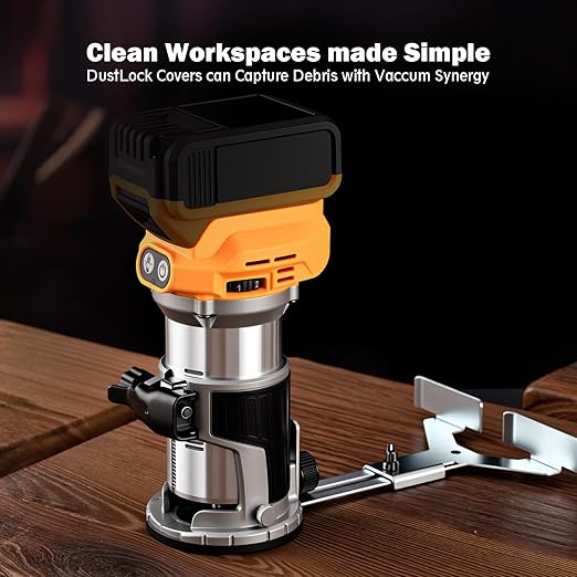 Router Tool 800W for Woodworking Tools with 12pcs 1/4" Router Bits 31000r/Min 110V,Tool Box (US10)