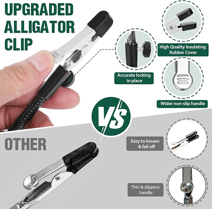 Super Magnetic Helping Hands Soldering Station, Third Hand Soldering Tool with Alligator Clips,PCB Circuit Board Holder,4 Flexible Gooseneck Arms & Non-slip base for Electronic Repair Soldering Hobby