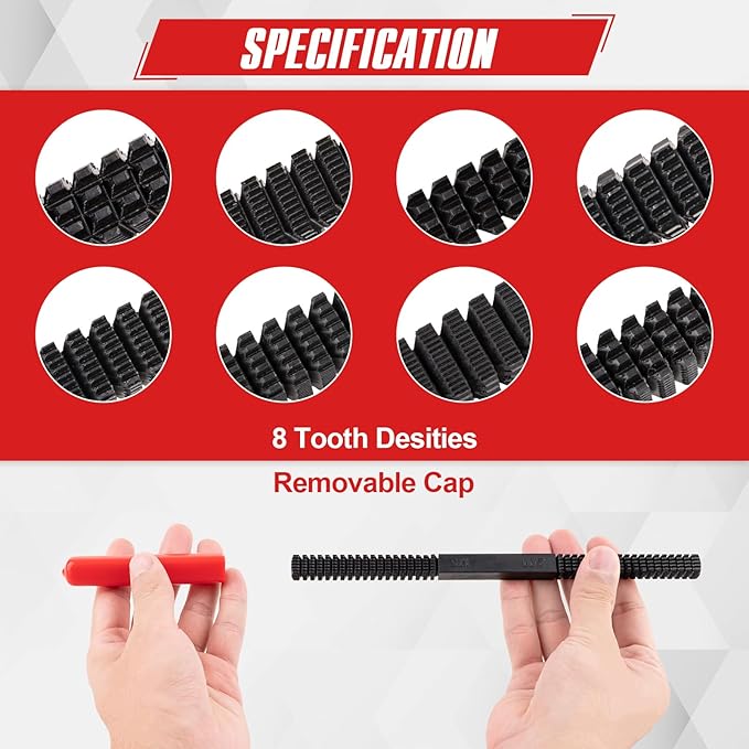 Jiimee 15Pcs Metric Thread Chaser Set, Thread Inserts and Repair Kits in 4 Sizes, Universal Re-Threading Tool with Case