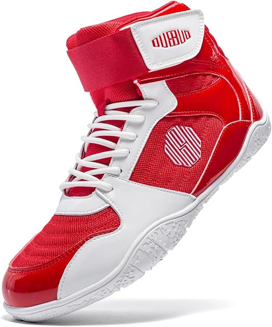 Men's Wrestling Shoes Boxing Shoes Weightlifting Sneaker Boots High Top Sneakers for Fighters
