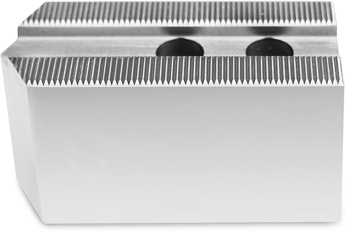 12" Lathe Chuck Serrated (1.5 mm x 60) Soft Jaws Set (3 Pcs) for Kitagawa (B-12)/Samchully Power Chucks, Steel, Pointed, 3.0" Height, 0.709" (18 mm) Slot - By Turner Workholding, LLC