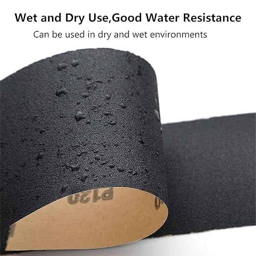 Sandpaper Sheets 100-Pack,80 to 5000 Grit,Wet Dry Sandpaper for Wood,Metal,Automotive & Paint Sanding Polishing,9x3.6 Inch Sand Paper Kit(Assorted Grits)