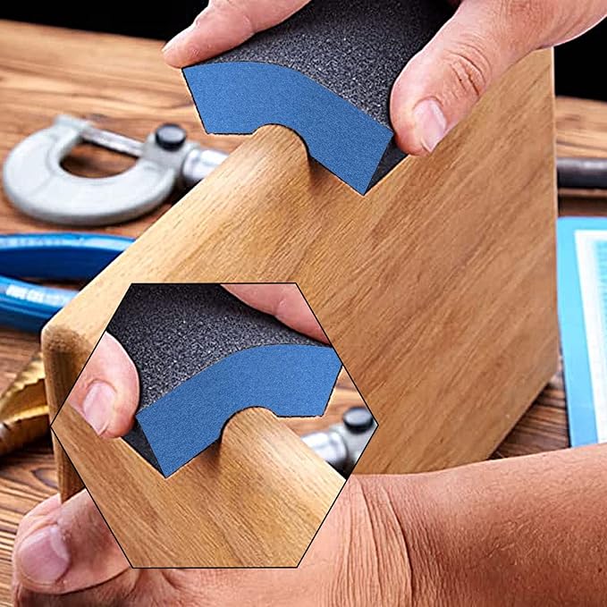 12Pcs Coarse Sanding Sponge 80 Grit, Wet Dry Sanding Block Sanding Sponge Metal Sandpaper Blocks for Drywall Wood Plastic Metal Furniture
