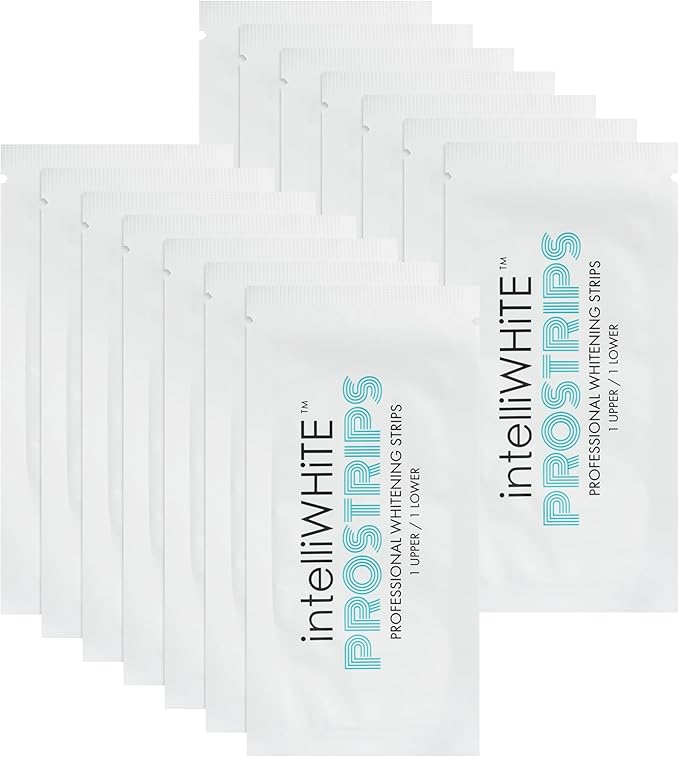 Prostrips - 12 Shades Whiter Teeth - 56 Enamel Safe REMINERALIZING Gentle Strips ??97% Had No Sensitivity - Bonus Size