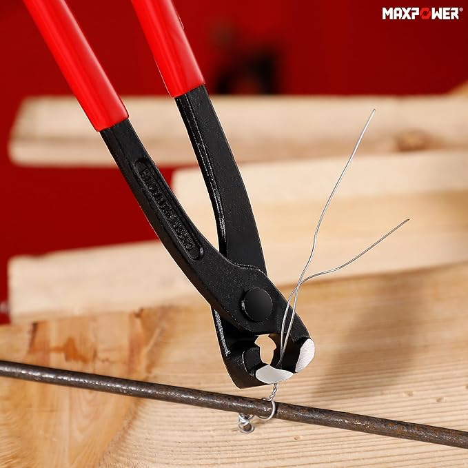 MAXPOWER 3PCS Nail Puller Set, 9 inch End Cutting Nippers, 7 inch End Cutting Pliers, 8 inch Carpenter's Pincers