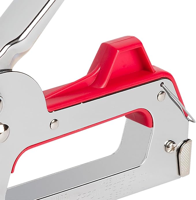 Arrow T2025 2-In-1 Staple Gun and Wire Tacker for Upholstery, Crafts and Low Voltage Wiring, Fits 3/8?? 7/16", or 9/16??Round Crown, or 5/16?? 3/8?? or 1/2" Flat Crown Staples