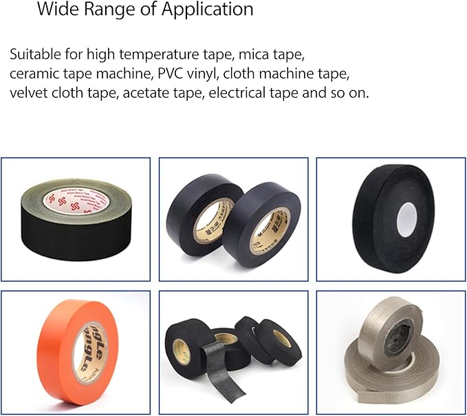 JARYANNIX 110V Automatic Tape Winding Machine for Automotive Wiring Harness, Tape Applicator Wiring Harness Tape Winding Machine Coil Winder Equipment Wire Diameters 0.12"-1.18"
