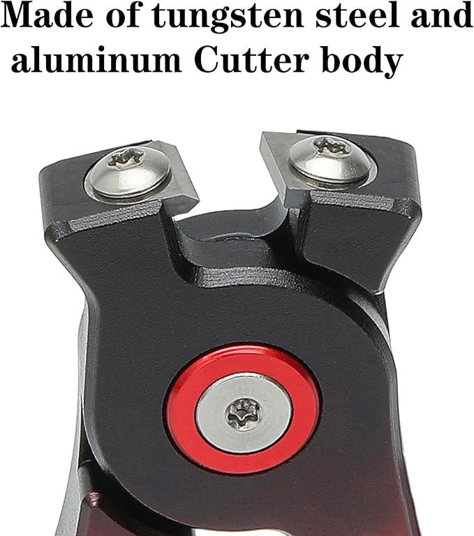 Tungsten Carbide Fishing Line Cutter Portable Mini Fishing line Clipper Nippers Quick Line Cutter Tungsten Alloy Fishing Tool