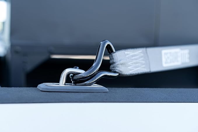 Secure Tite 1-1/2??x 20??Tie Down Ratchet Straps, Ratchet Tie Down Straps, Double J-Hook, 1667 lbs Working Load Limit, 5000 lbs Break Strength, 4-Pack