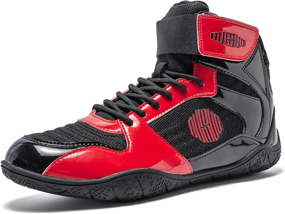 Men's Wrestling Shoes Boxing Shoes Weightlifting Sneaker Boots High Top Sneakers for Fighters