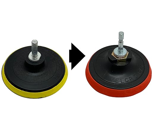 Diamond Polishing Pads 4 Inch Wet Dry Set 9 Pieces for Concrete Marble Quartz Stone Countertop Granite Polishing and Sanding disc Include 5/8"-11thread Backer pad and Drill Adapter
