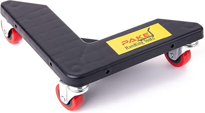 Furniture Corner Mover 3 Wheel Dolly- Low Profile Wheel Dollies Set of 4-880 lb. Load Capacity