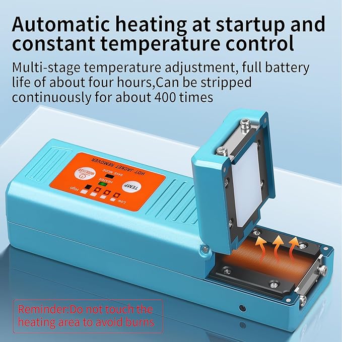 Fiber optical thermal stripper M9 is suitable for 1-48 cores, compatible bare fiber/bundle and ribbon fibers,Dual heating mode and 8-level temperature regulation. Automatic heating peeling tool