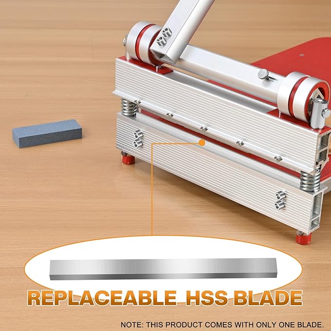 13-Inch Heavy Duty Laminate & Vinyl Floor Cutter – Cuts Laminate, Bamboo, Engineered Wood, LVP, LVT, VCT, SPC, WPC, Vinyl Flooring – Multi-Angle Manual Floor Cutting Tool