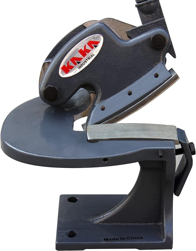 KAKA INDUSTRIAL Throatless Sheet Metal Shear, 0.079 inch 20-Gauge (0.036 Inch) for Steel,sheet metal cutterAluminum, and Stainless Steel MMS-4