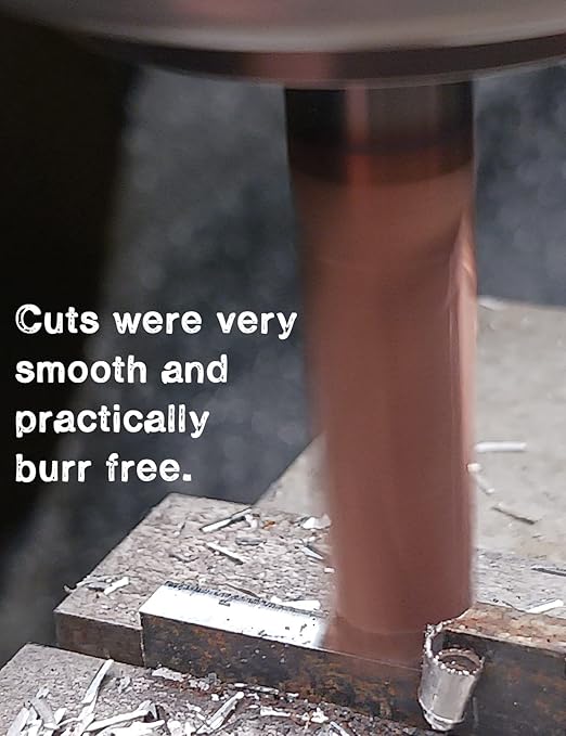 1/4" Square Nose Carbide End Mill Bits - 4 Flutes竊?/4" Diamter竊?-1/2'' Overall Length - Sharpness竊똃urable竊똕mooth Cutting