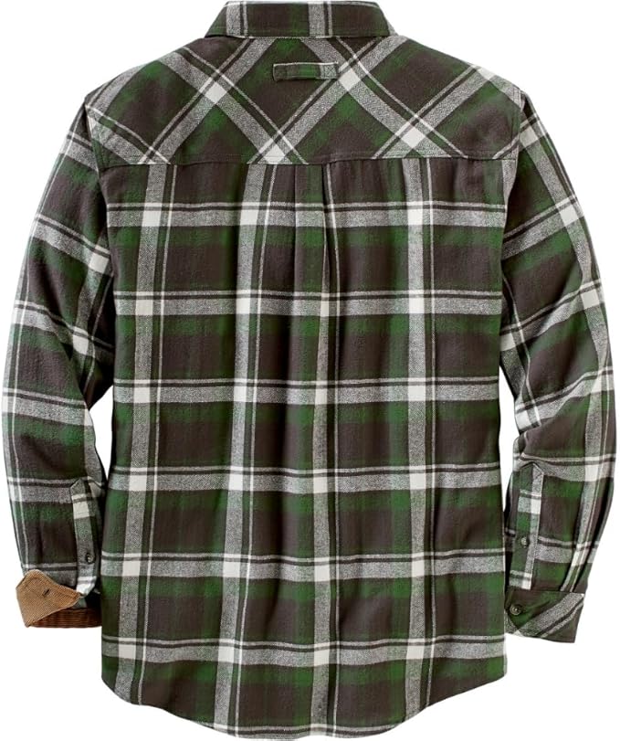Legendary Whitetails Men's Flannel Shirt Long Sleeve Button Down 100% Cotton