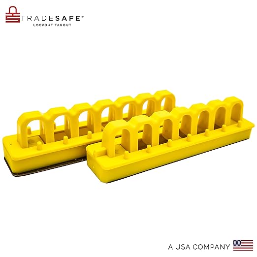TRADESAFE Breaker Lockout Blocker Kit - 480/600V Circuit Breaker Lockout Device for Irregular Shaped, Oversized Circuit Breaker, Breaker Blocker Kit for Electrical Lockout Tagout