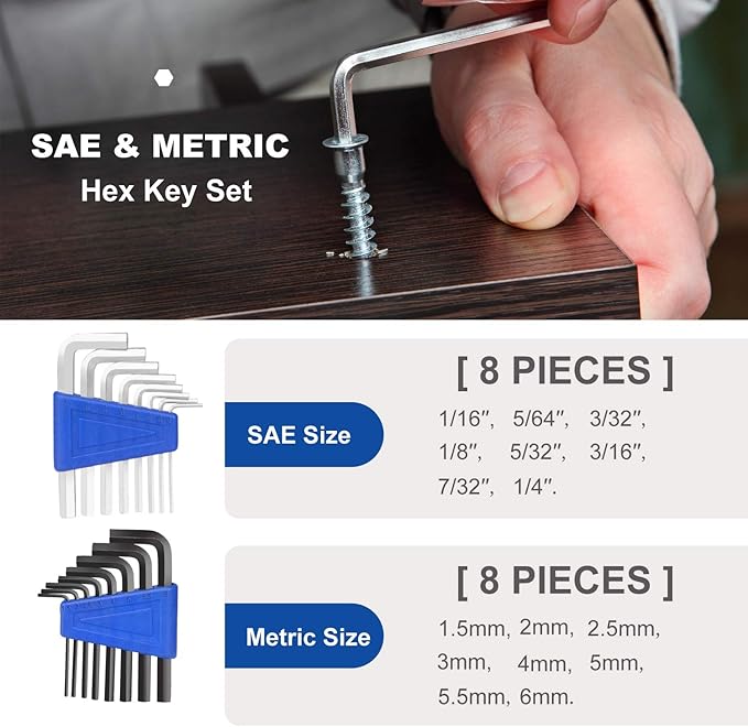 Prostormer Magnetic Screwdriver Set, 79-Piece Multi-Purpose Slotted/Phillips Screwdriver Kit with Precision Screwdrivers, Allen Wrench Set and Screwdriver Bits for DIY and Repair Works