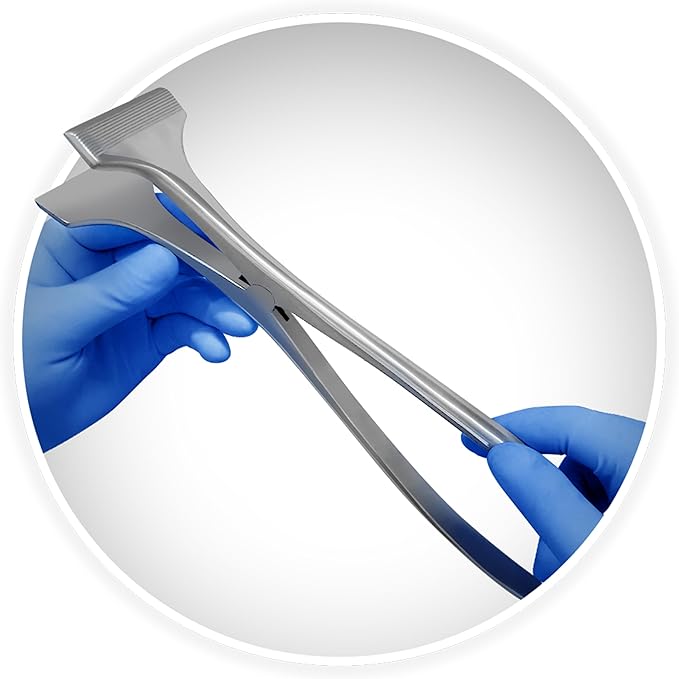 Cast Spreader 3 Prong, Burn Cast & Plaster Shear, Scissors Pliers Forceps Plaster Opner Orthopedic Tools Instruments German Grade Stainless Steel (Henning Cast Spreader)