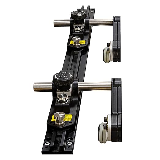 JessEm 04301 Clear-Cut TS Stock Guides – Precision Table Saw Stock Control with Roller Bearings for Safer, Cleaner, and Accurate Cuts
