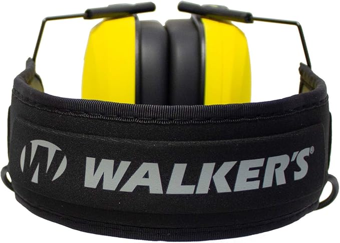 Walker's Razor Slim Ultra Low Profile Compact Design Adjustable Range Shooting Hunting Hearing Protection Electronic Earmuffs