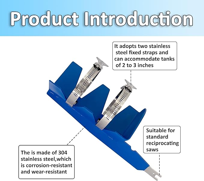 paint shaker, spray can mixing tool, 304 stainless steel spray can shaker, double fixed belts stable firm, suitable for standard reciprocating saws, 2-3 inch spray cans