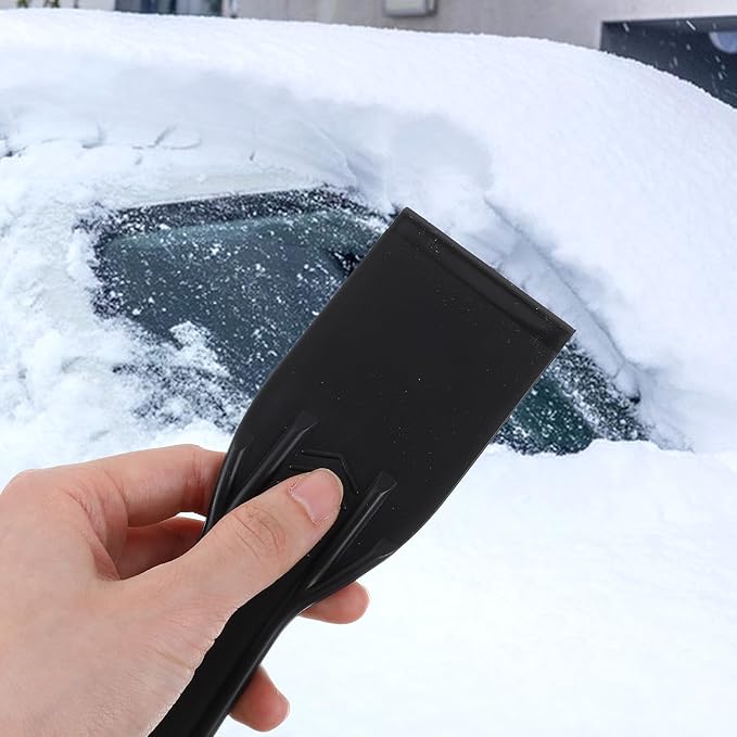 6PCS Plastic Putty Knife, 2 Inch Black Plastic Putty Filler Knife, Flexible Putty-Scraper, Wall Scraper, Spatula Tool for Repairing Walls, Pasting Plaster, Spackling, Removing Wallpaper, Applying Mud