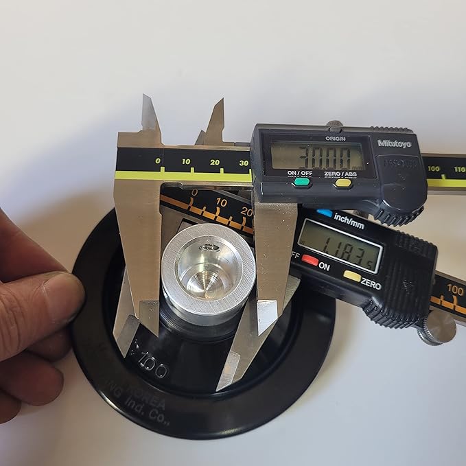 The Ultimate Handwheel | 0.75" or less shaft - Out Dia 4" | 2-Type Set Screw and Revolving Knob Handle Included Can be Used Immediately Without Any Pre-processing Before Use. [Made in Korea]