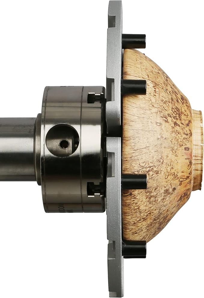 8-1/4” Cole Jaw Set for VINWOX SCK4-3.75 Wood Lathe Key Chuck & SCR4-4 Scroll Chuck, Flat Jaw Set with Buffer Kit (WON'T FIT to NOVA,RECORD POWER,VICMARK,ONEWAY,VINWOX SCR4-4NV,SCK4-3.5NV CHUCK)