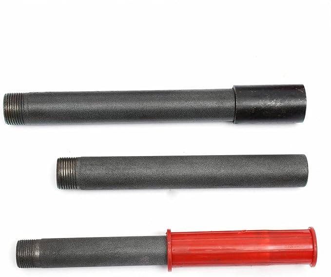 Manual Ratcheting Pipe Threader Kit BSTP Portable Pipe Threader Handheld Ratchet Pipe Threading Set with 7 Dies Set 3/8", 1/2", 3/4", 1", 1-1/4", 1-1/2", 2" for Standard Galvanized Pipe or PP-R Pipe