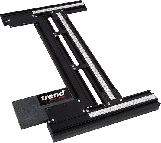 Trend Enterprises Trend Varijig Tenon and Grooving Jig for Precise Routing of Grooves and Tenons, VJS/TG/JIG